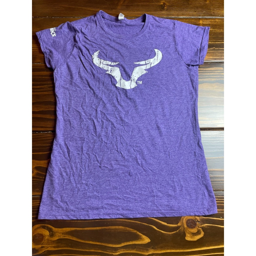 Jack Links Shirt XL Women's Size, Purple, Short Sleeve